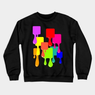 Art Colorful Colors Design Shirt Gift Crewneck Sweatshirt